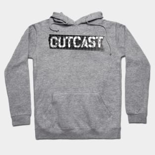 Outcast tape Hoodie